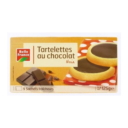 Tartelette au chocolat noir pb x 9